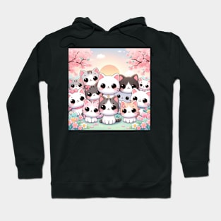 Kawaii Cats Hoodie